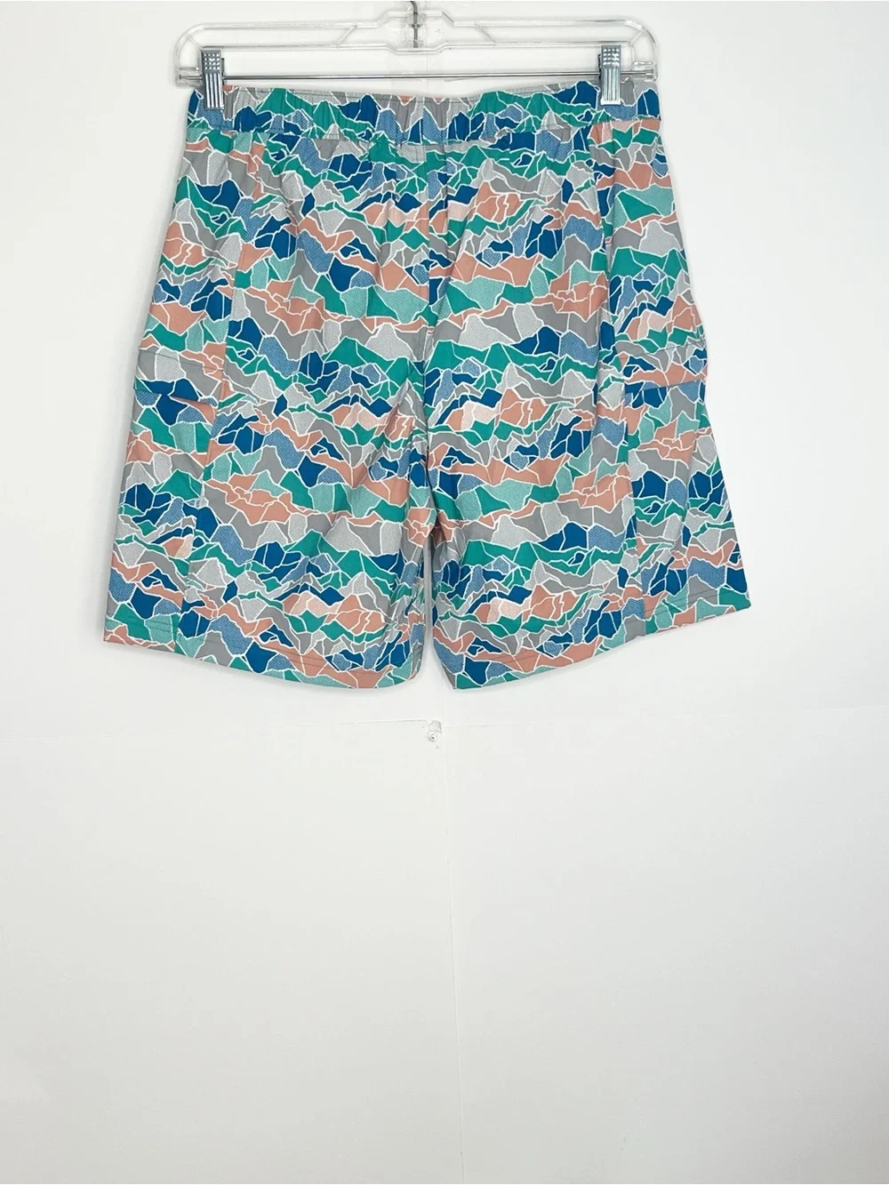The North Face Mens Printed Belted Shorts Size Medium